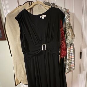 Coldwater Creek Black Cocktail Dress, Size 16